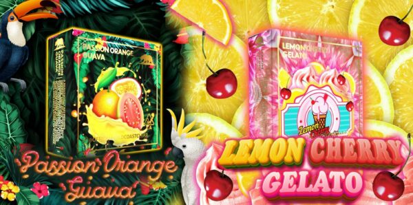 Passion Orange Guava : Lemon Cherry Gelato Summer Edition