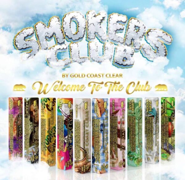 GOLD COAST CLEAR SMOKERS CLUB EDITION CARTS